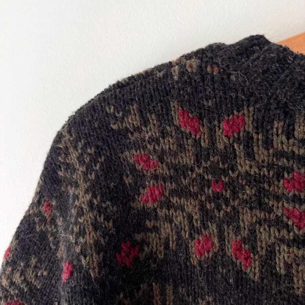 Vintage Eddie Bauer Cotton/Wool Sweater - Picture 6 of 6